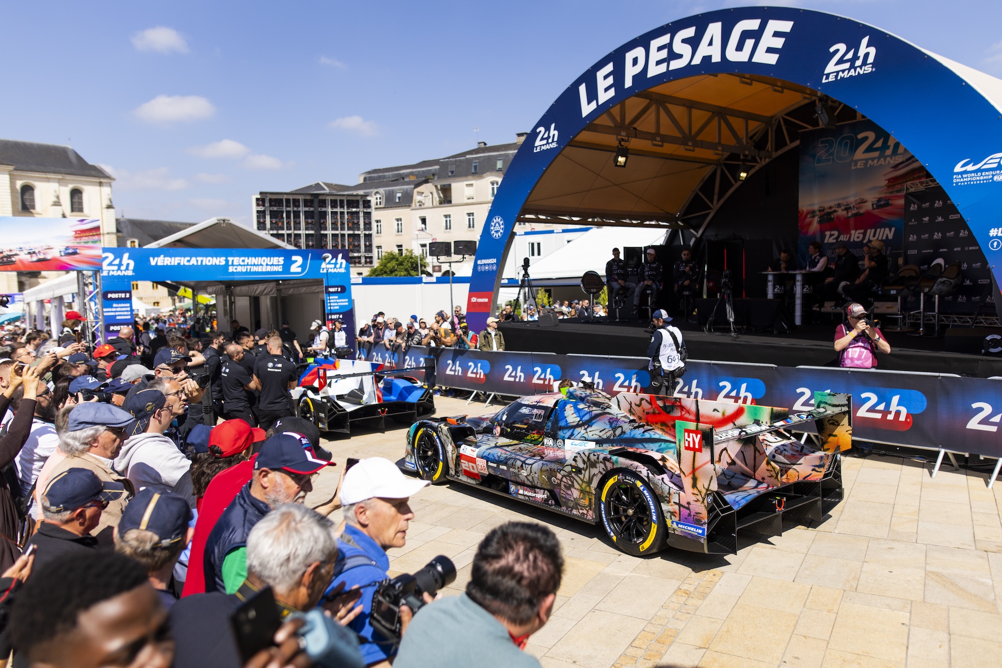 Pesage des 24 Heures du Mans 2026 Place de la République au centre-ville du Mans